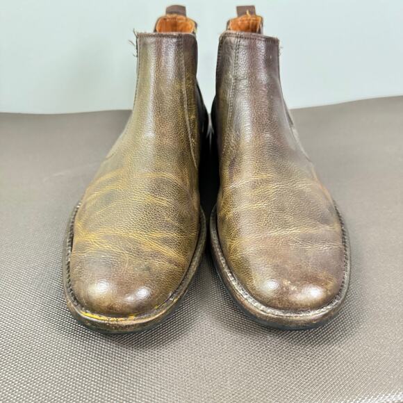 Johnston & Murphy Hartley Leather Chelsea Boots Mens Size 10M Brown Ccushioned - Picture 3 of 8